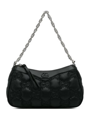 Gucci Black GG Matelasse Mini Bag