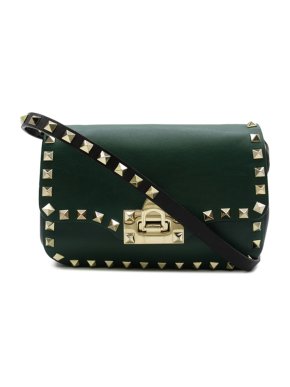Valentino Bicolor Rockstud Crossbody Bag