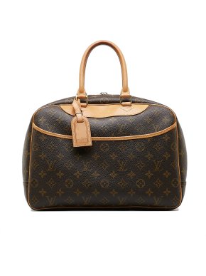 Louis Vuitton Brown Monogram Deauville Bag