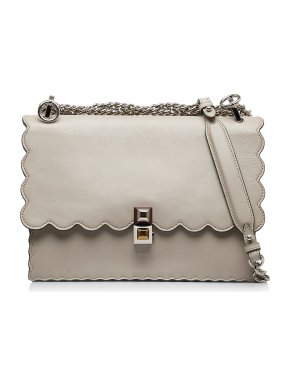 Fendi Scalloped Kan I Crossbody Bag