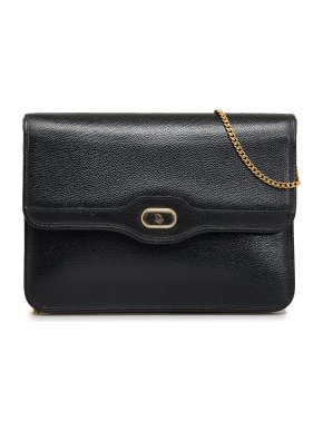 Dior Black Leather Chain Crossbody Bag
