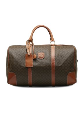 Celine Brown Macadam Travel Bag
