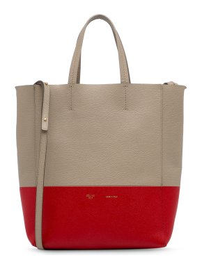 Celine Small Bicolor Vertical Cabas Tote Bag