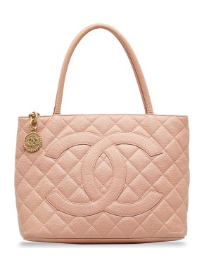 Chanel Caviar Medallion Tote