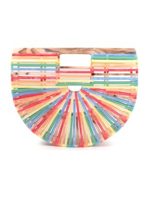 Cult Gaia Multicolour Acrylic Ark Bag