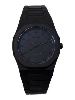 D1 Milano Black Polycarbon Shadow Watch