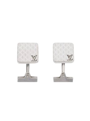 Louis Vuitton Steel Champs Elysees Cufflinks