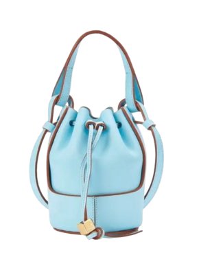 Loewe Pacific Blue Nano Balloon Bucket Bag