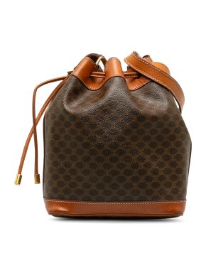 Celine Monogram Macadam Bucket Bag