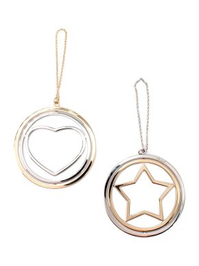 Chopard Silver and Gold Tone Ornament Set