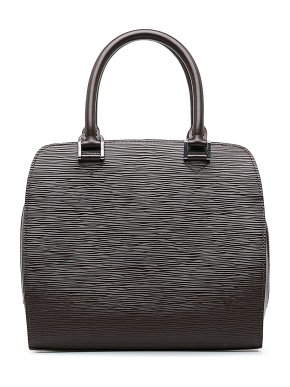 Louis Vuitton Chocolate Brown Epi Leather Pont Neuf Top Handle Bag