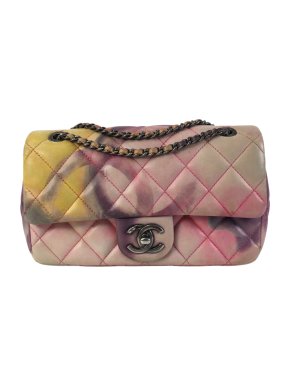 Chanel Multicoloured Flower Power Mini Rectangular Single Flap Bag