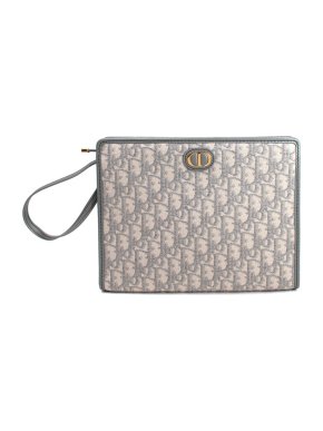 Dior Grey Oblique Medium 30 Montaigne Bag