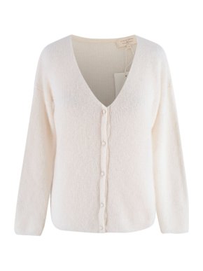 Sezane Cream Gaspard Cardigan