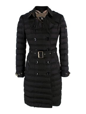 Burberry Dalmerton Down Puffer Trench Coat