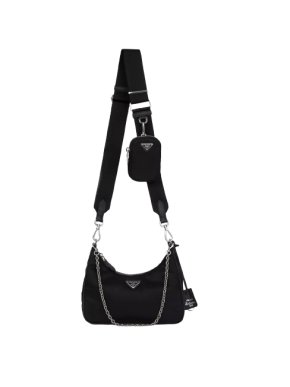 Prada Black Re-Nylon Re-Edition Bag