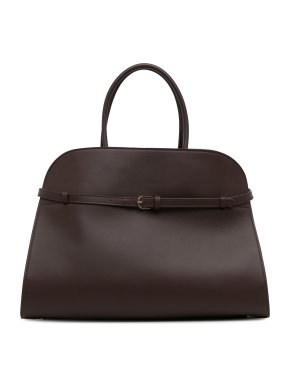 Taupe Leather Margaux Belt 15 Bag