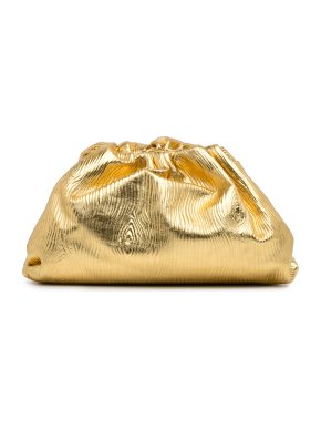 Bottega Veneta Metallic Gold  The Pouch