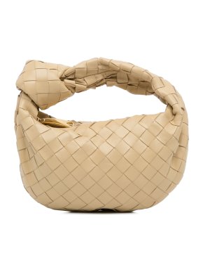 Bottega Veneta Nude Mini Intrecciato Jodie