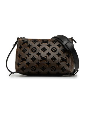 Louis Vuitton Brown Monogram Tuffetage Triangle Messenger Bag