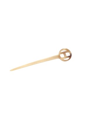 Hermes Buffalo Horn Hair Pick