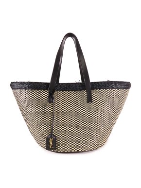 Saint Laurent Medium Panier Basket Bag