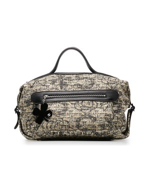 Chanel Tweed Clover Handbag