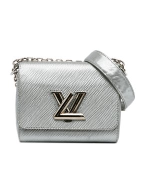 Louis Vuitton Silver Epi Leather Twist PM