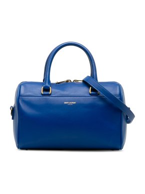 Saint Laurent Blue Classic Baby Duffle Bag