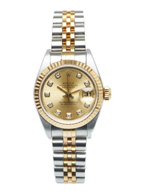 Rolex Automatic Diamond Dial Oyster Perpetual Lady Datejust