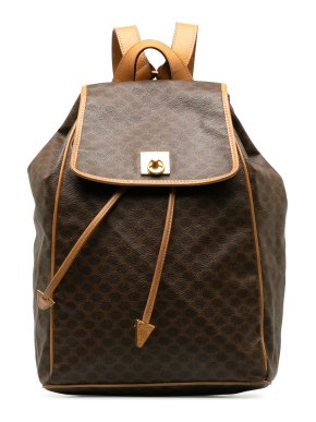 Celine Brown Macadam Backpack