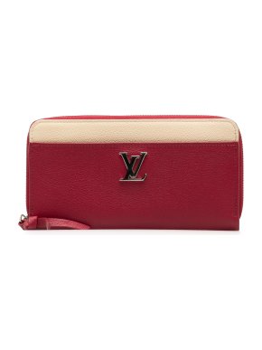 Louis Vuitton Bicolour Lockme Zippy Wallet