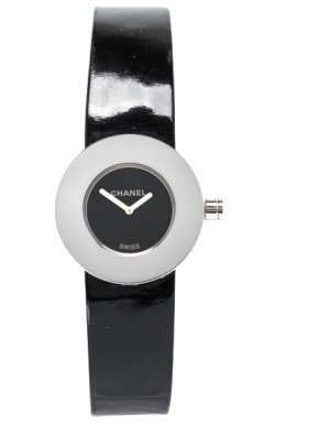 Chanel Black La Ronde Watch