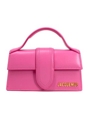 Jacquemus Pink Le Bambino Mini Top Handle Bag