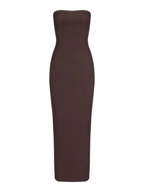 SKIMS Cocoa Fits Everybody Tube Dress