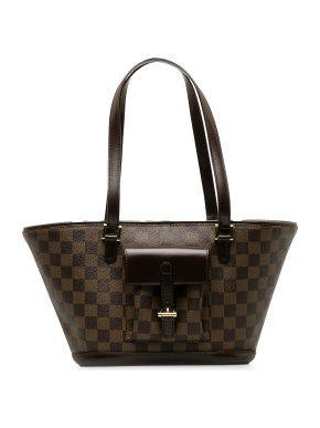 Louis Vuitton Brown Damier Ebene Manosque PM Shoulder Bag