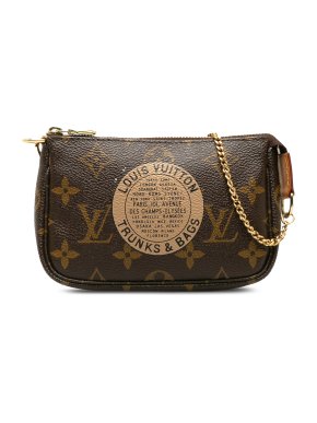 Louis Vuitton Monogram Limited Edition Mini Pochette Bag