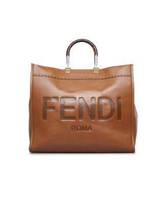 Fendi Tan Large Sunshine Shopper Tote