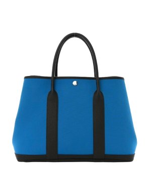 Hermes Blue and Black Garden Party 30