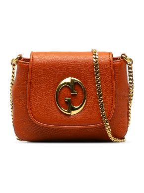 Gucci Orange Mini Blondie Crossbody Bag