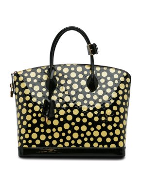 Louis Vuitton x Yayoi Kusama Monogram Infinity Dots Lockit MM