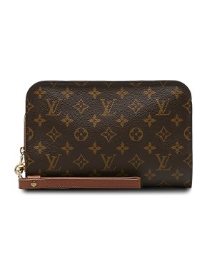 Louis Vuitton Brown Monogram Orsay Pouch