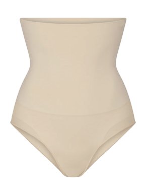 Skims Core Control High Waist Brief in Sand