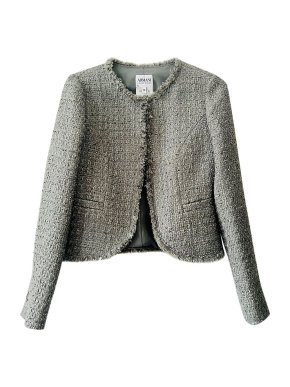 Armani Collection Grey Tweed Jacket