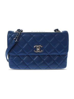 Chanel Quilted Lambskin CC Trendy Shoulder Bag