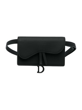 Dior Ultramatte Saddle Belt Bag