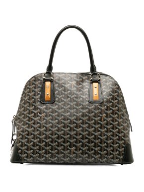 Coated Canvas and Leather Goyardine Vendome PM