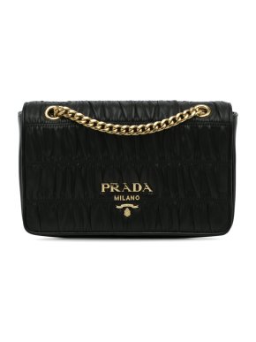 Prada Nappa Gaufre Chain Flap Bag