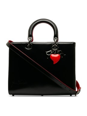Dior x Joana Vasconcelos Black LED Heart Lady Dior