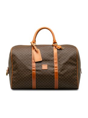Celine Brown Macadam Travel Bag